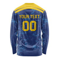 Custom Dhaka Cricket Capitals Long Sleeve Shirt Together We Rise - Wonder Print Shop