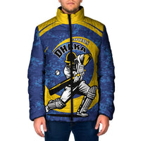 Custom Dhaka Cricket Capitals Padded Jacket Together We Rise - Wonder Print Shop