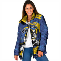 Custom Dhaka Cricket Capitals Padded Jacket Together We Rise - Wonder Print Shop