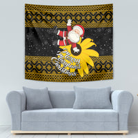 Maryland Christmas Tapestry Santa Claus With Black Eyed Susan Flower - Wonder Print Shop