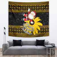 Maryland Christmas Tapestry Santa Claus With Black Eyed Susan Flower - Wonder Print Shop