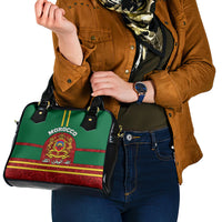 morocco-proclamation-day-shoulder-handbag-marruecos-coat-of-arms-roses-pattern
