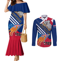australia-day-kangaroo-and-koala-with-flag-couples-matching-mermaid-dress-and-long-sleeve-button-shirt