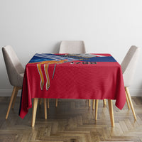 Australia Day Kangaroo and Koala With Flag Tablecloth - Wonder Print Shop