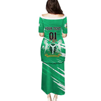 Nigeria Football Family Matching Puletasi and Hawaiian Shirt Go Super Eagles - Wonder Print Shop