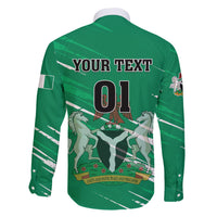 Nigeria Football Family Matching Short Sleeve Bodycon Dress and Hawaiian Shirt Go Super Eagles - Wonder Print Shop