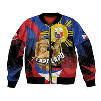 Personalized Philippines Lapulapu Bomber Jacket Hero Behind The Myth