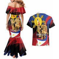 Personalized Philippines Lapulapu Couples Matching Mermaid Dress and Hawaiian Shirt Hero Behind The Myth