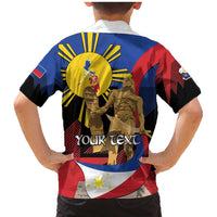 Personalized Philippines Lapulapu Family Matching Mermaid Dress and Hawaiian Shirt Hero Behind The Myth