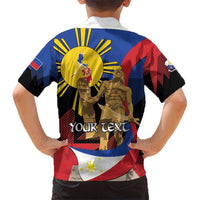 Personalized Philippines Lapulapu Kid Hawaiian Shirt Hero Behind The Myth