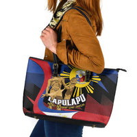 Philippines Lapulapu Leather Tote Bag Hero Behind The Myth