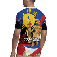 Personalized Philippines Lapulapu Rugby Jersey Hero Behind The Myth