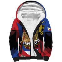 Personalized Philippines Lapulapu Sherpa Hoodie Hero Behind The Myth