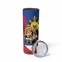 Personalized Philippines Lapulapu Skinny Tumbler Hero Behind The Myth