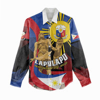 Personalized Philippines Lapulapu Women Casual Shirt Hero Behind The Myth