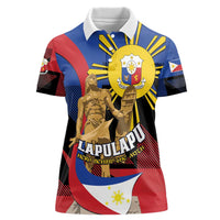 Personalized Philippines Lapulapu Women Polo Shirt Hero Behind The Myth