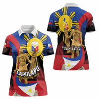Personalized Philippines Lapulapu Women Polo Shirt Hero Behind The Myth