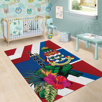 Cayman Islands Area Rug Tropical Green Turtle