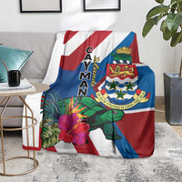 Cayman Islands Blanket Tropical Green Turtle