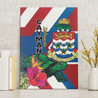 Cayman Islands Canvas Wall Art Tropical Green Turtle