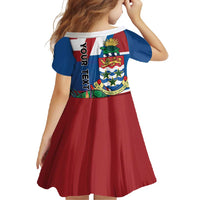 Personalised Cayman Islands Family Matching Off Shoulder Maxi Dress and Hawaiian Shirt Tropical Green Turtle