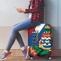 Cayman Islands Luggage Cover Tropical Green Turtle