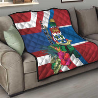 Cayman Islands Quilt Tropical Green Turtle