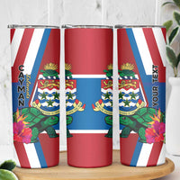 Personalised Cayman Islands Skinny Tumbler Tropical Green Turtle