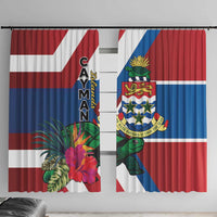 Cayman Islands Window Curtain Tropical Green Turtle