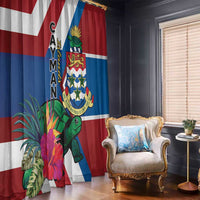 Cayman Islands Window Curtain Tropical Green Turtle