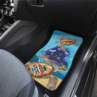 Grand Cayman Map Sea Turtle Car Mats Ocean Vibes