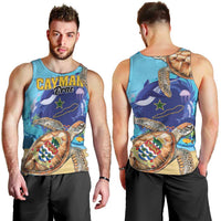 Cayman Brac Map Sea Turtle Men Tank Top Ocean Vibes