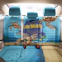 Little Cayman Map Sea Turtle Back Car Seat Cover Ocean Vibes