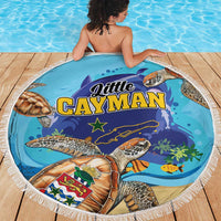 Little Cayman Map Sea Turtle Beach Blanket Ocean Vibes