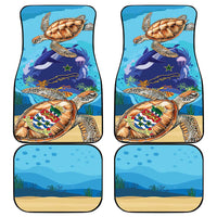 Little Cayman Map Sea Turtle Car Mats Ocean Vibes