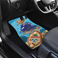 Little Cayman Map Sea Turtle Car Mats Ocean Vibes