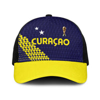 Football 2026 Curacao Baseball Net Cap Small island BIG dreams