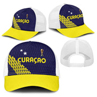 Football 2026 Curacao Baseball Net Cap Small island BIG dreams