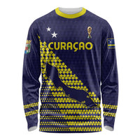 Custom Football 2026 Curacao Long Sleeve Shirt Small island BIG dreams