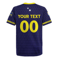 Custom Football 2026 Curacao Rugby Jersey Small island BIG dreams