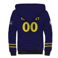 Custom Football 2026 Curacao Sherpa Hoodie Small island BIG dreams