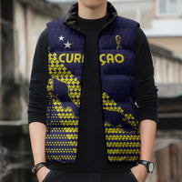 Custom Football 2026 Curacao Sleeveless Puffer Jacket Small island BIG dreams