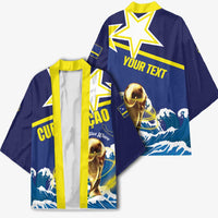 Custom Football 2026 Curacao Kimono The Blue Wave Come On