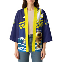 Custom Football 2026 Curacao Kimono The Blue Wave Come On