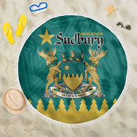 Canada Greater Sudbury Beach Blanket The Nickel Capital Aedificemus