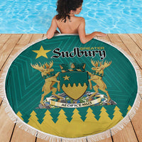 Canada Greater Sudbury Beach Blanket The Nickel Capital Aedificemus