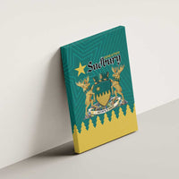 Canada Greater Sudbury Canvas Wall Art The Nickel Capital Aedificemus