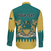 Personalised Canada Greater Sudbury Family Matching Long Sleeve Bodycon Dress and Hawaiian Shirt The Nickel Capital Aedificemus