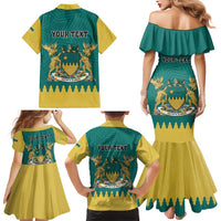 Personalised Canada Greater Sudbury Family Matching Mermaid Dress and Hawaiian Shirt The Nickel Capital Aedificemus
