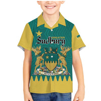 Personalised Canada Greater Sudbury Family Matching Mermaid Dress and Hawaiian Shirt The Nickel Capital Aedificemus